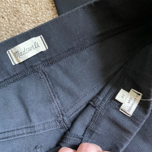 Madewell black jeggings the anywhere jeans 28 - Picture 5 of 7